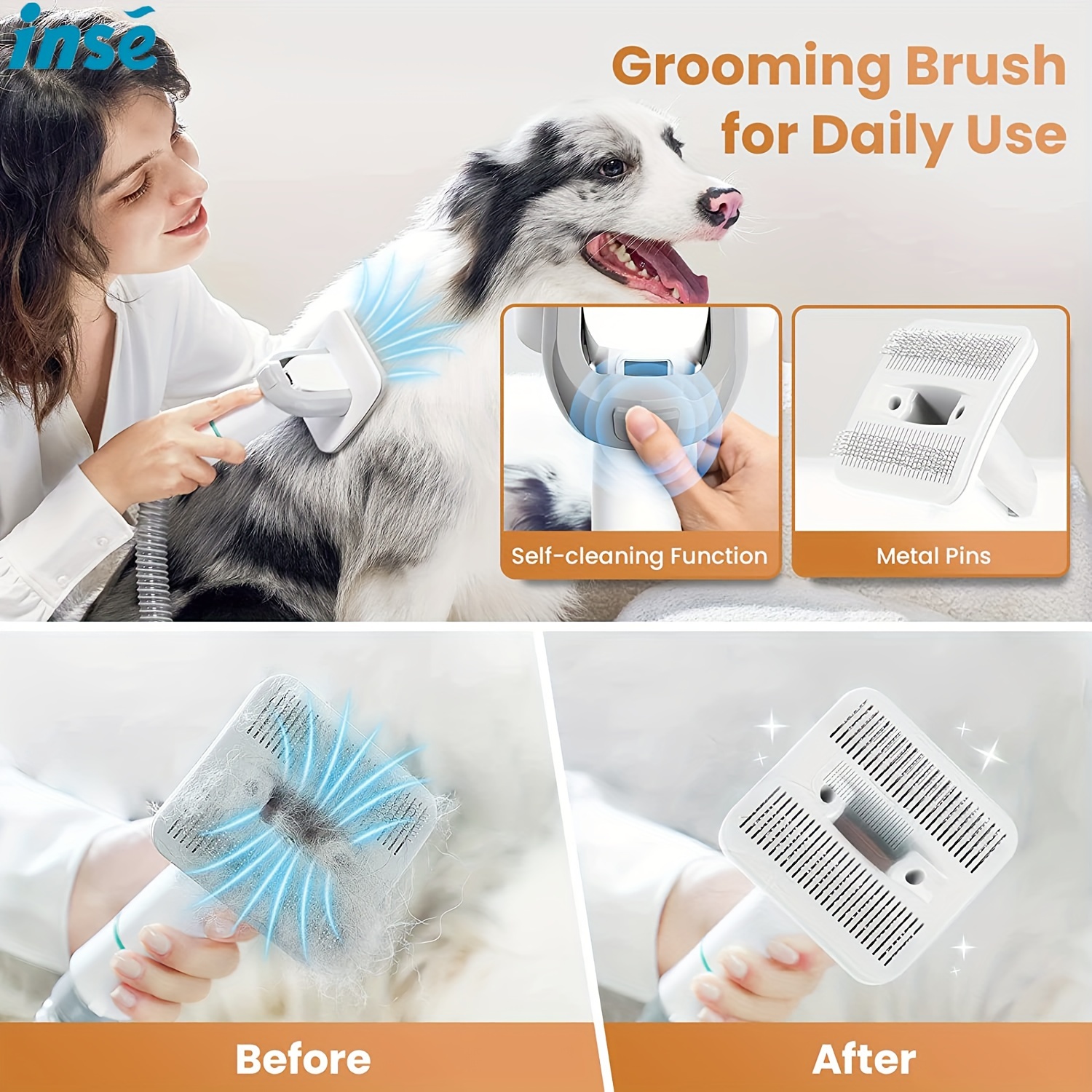 INSE P20 Pet Grooming Vacuum C - Power Tools Vacuum recensione e prezzo