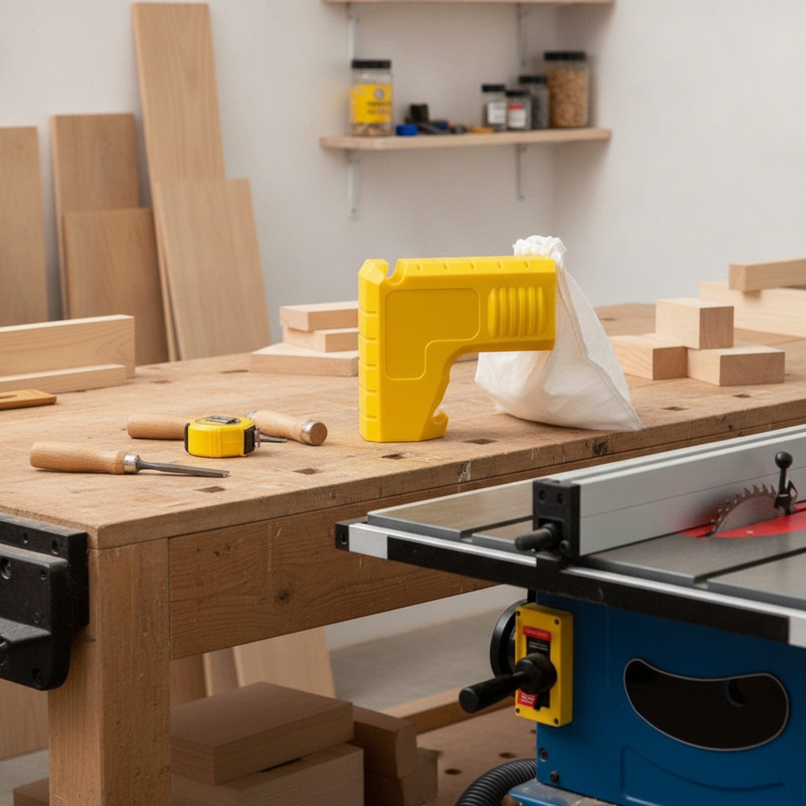 Table Saw Dust Collector Adapt - Power Tools Vacuum recensione e prezzo