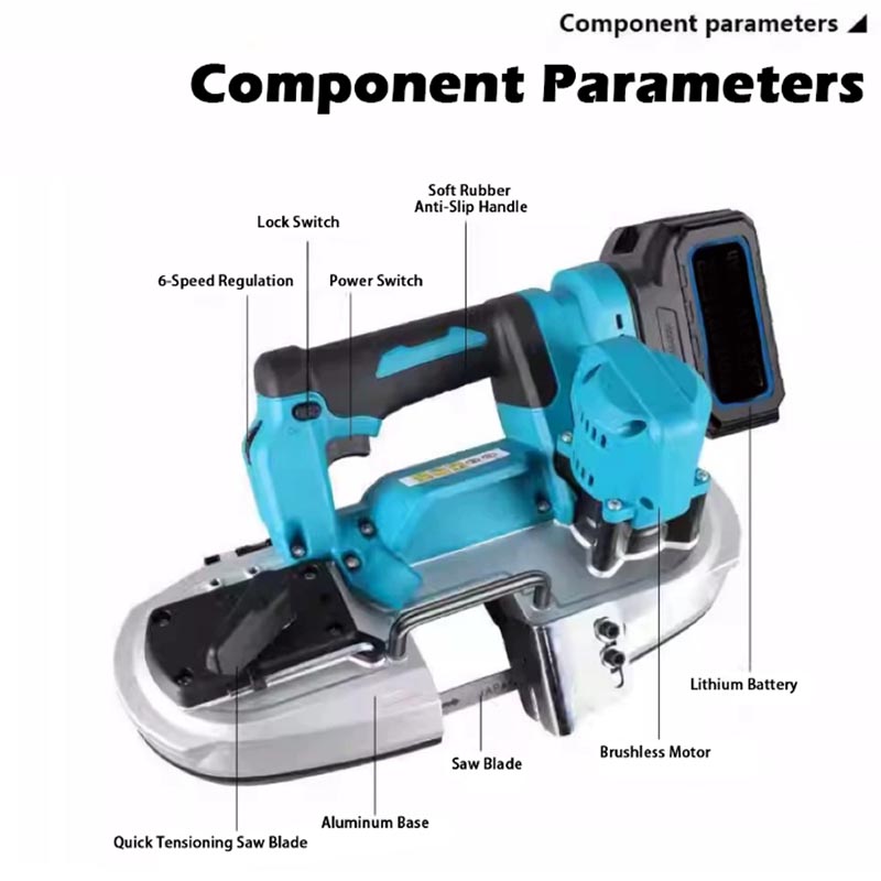 490W Portable Brushless Band S - Power Tools Band recensione e prezzo