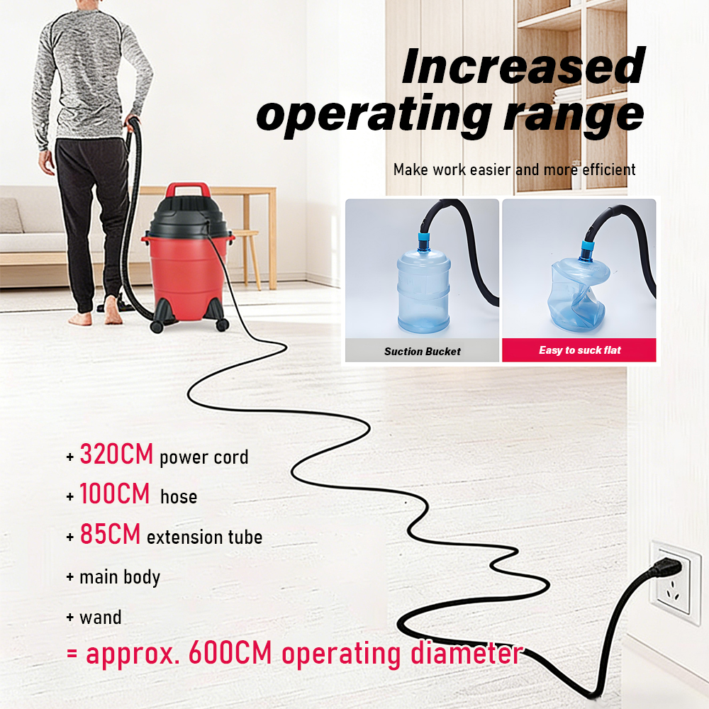Tungfull 15L Wet and Dry Vacuu - Power Tools Vacuum recensione e prezzo