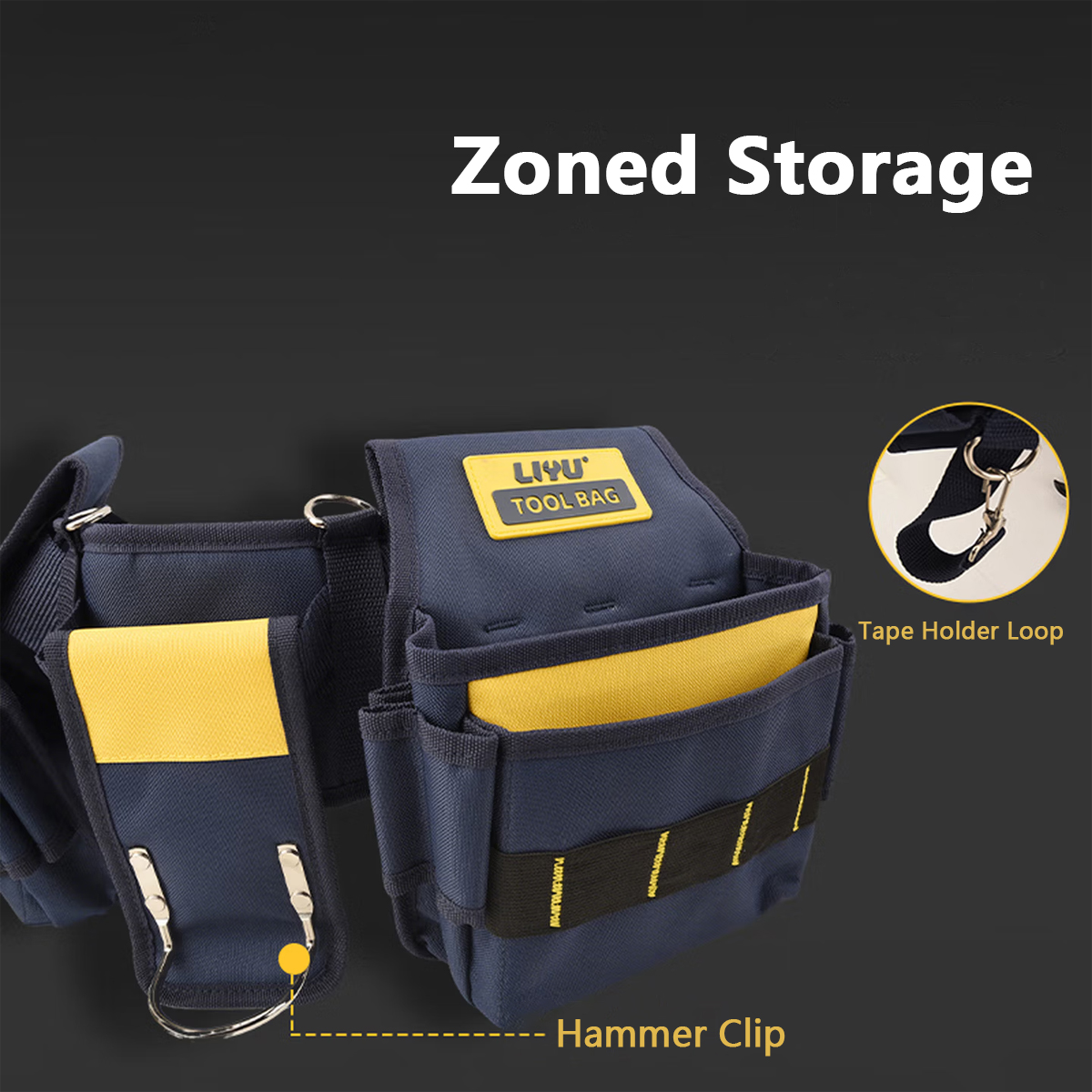 LIYU Tool Belt with Suspenders - Power Tools Band recensione e prezzo