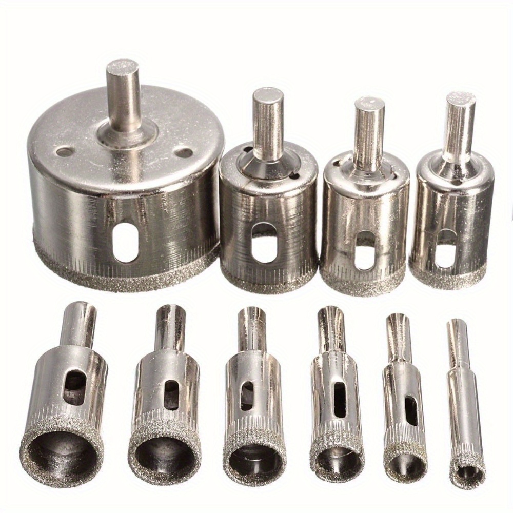 10 Piece Diamond Coated Drill  - Power Tools Set recensione e prezzo