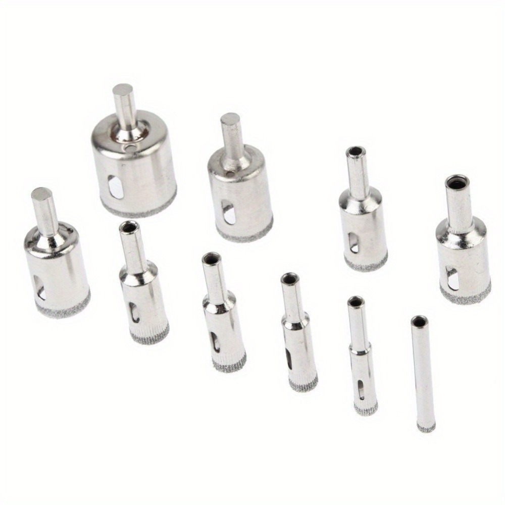 10 Piece Diamond Coated Drill  - Power Tools Set recensione e prezzo