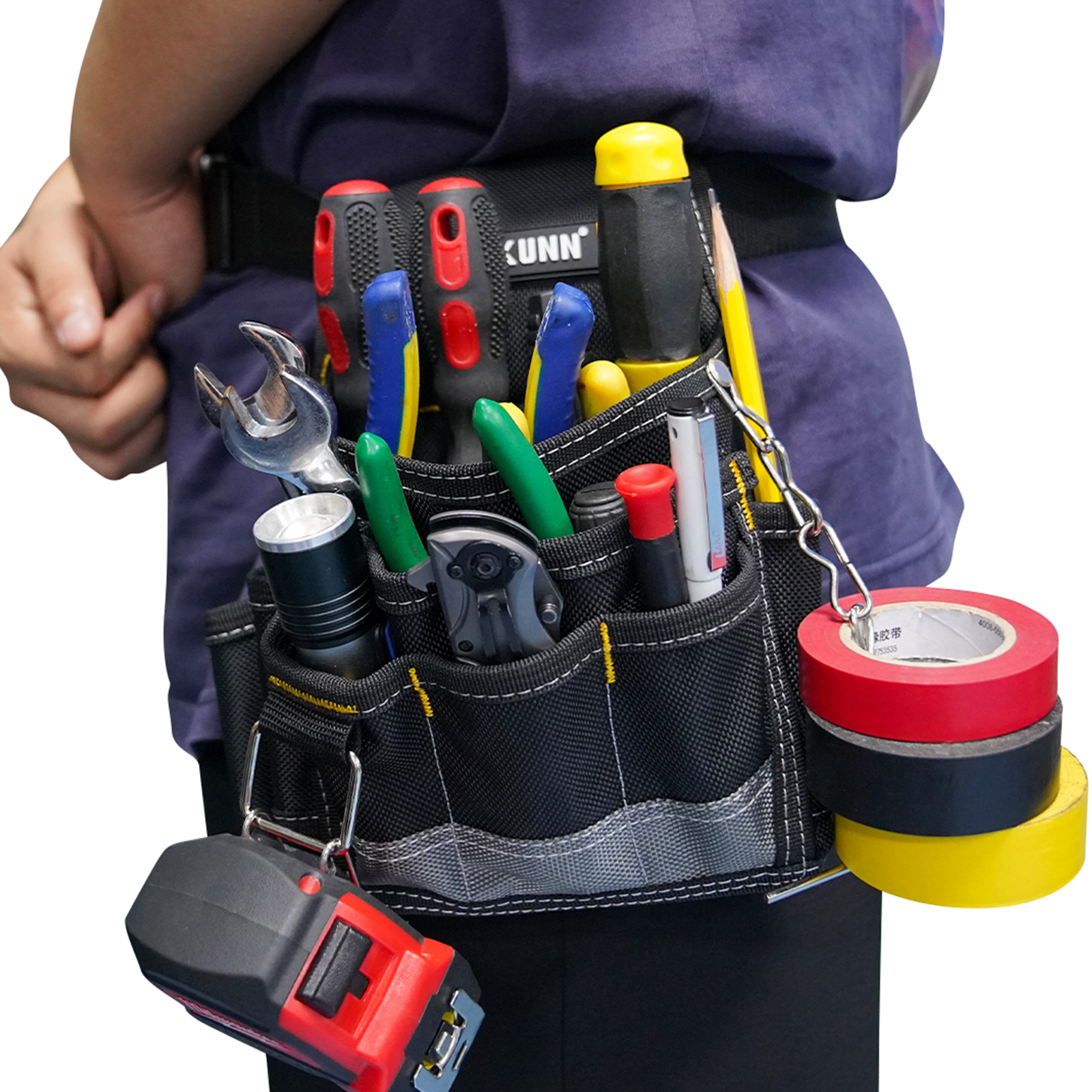 KUNN Electrician Tool Pouch,16 - Power Tools Band recensione e prezzo