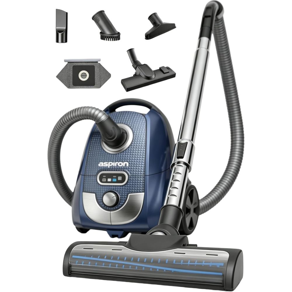 Canister Vacuum, 1600W/40Kpa C - Power Tools Vacuum recensione e prezzo