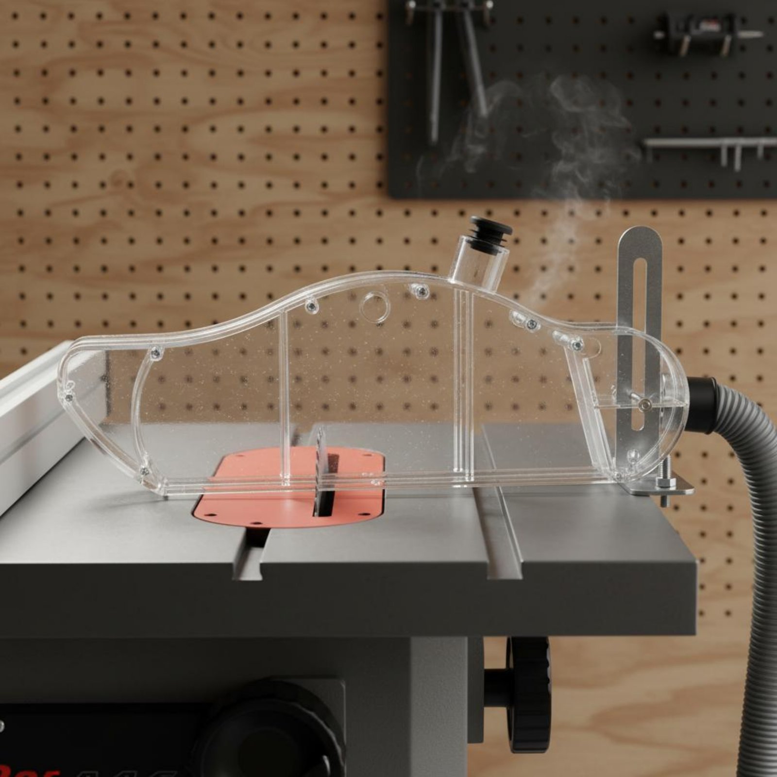 Table Saw Dust Guard Transpare - Power Tools Vacuum recensione e prezzo