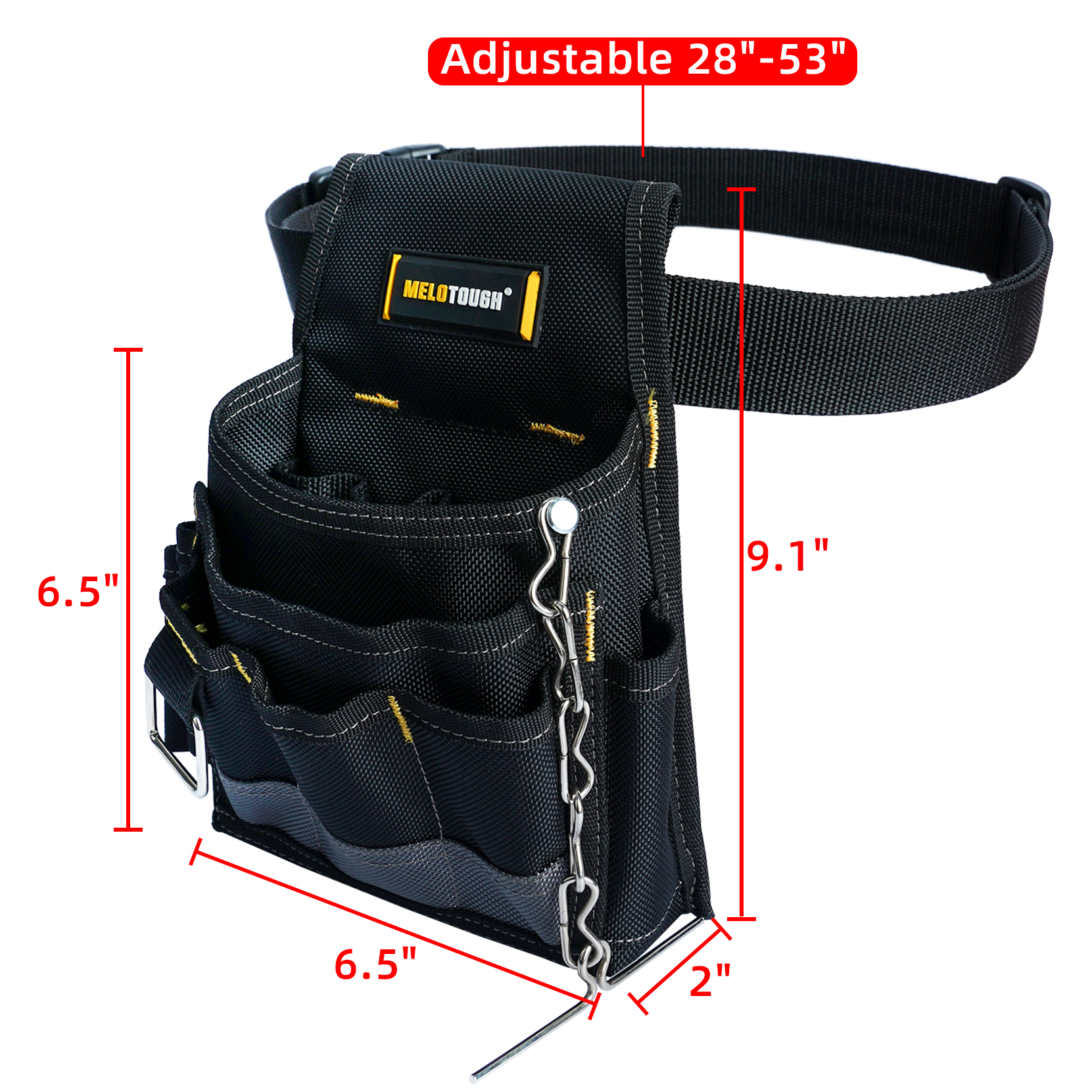 MELOTOUGH Electrician Tool Pou - Power Tools Band recensione e prezzo